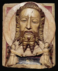 Testa di Giovanni Battista su un piatto, Nottingham, c.1450-1500